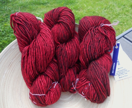 Mecha - CEREZA, 119 m/100 g (100% sw merino)