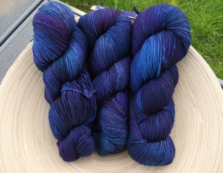 Sock - WHALE'S ROAD, 402 m/100 g (ponokov pze - SW merino)