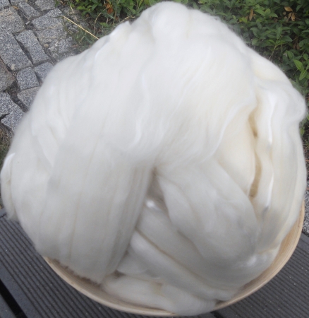 vyprod�no 100 g - Merino top (18,5 mic)/Mulberry Silk (70 %/30 %)