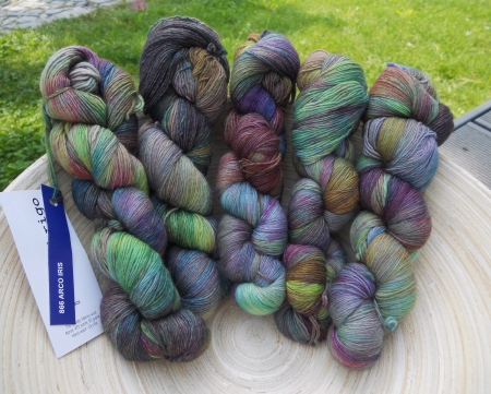 vyprod�no Lace - ARCO IRIS, 430 m/50 g (100% baby merino)